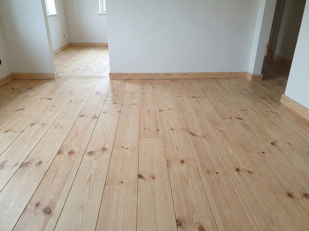 Dielenboden in Neubau