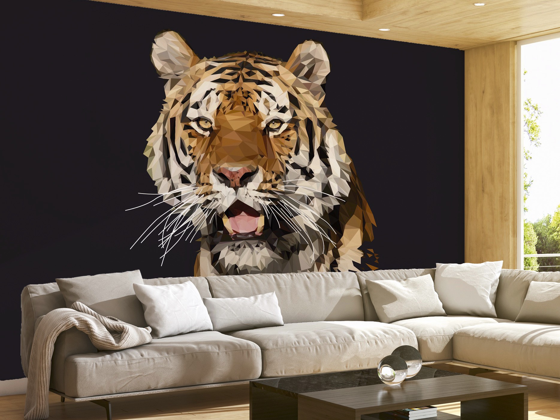 Wandbild im Großformat als Fototapete