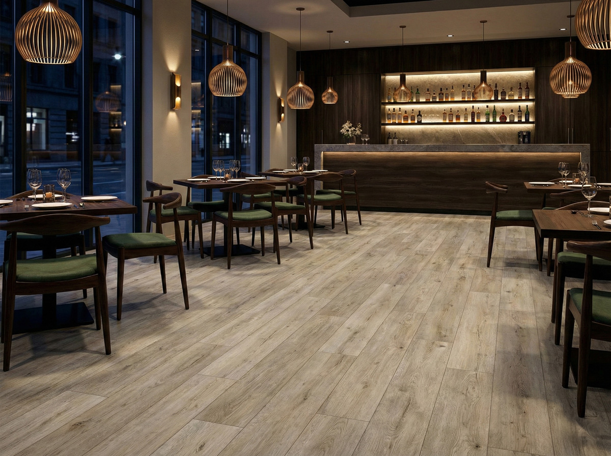 Gastro-Bodenbelag in Restautant