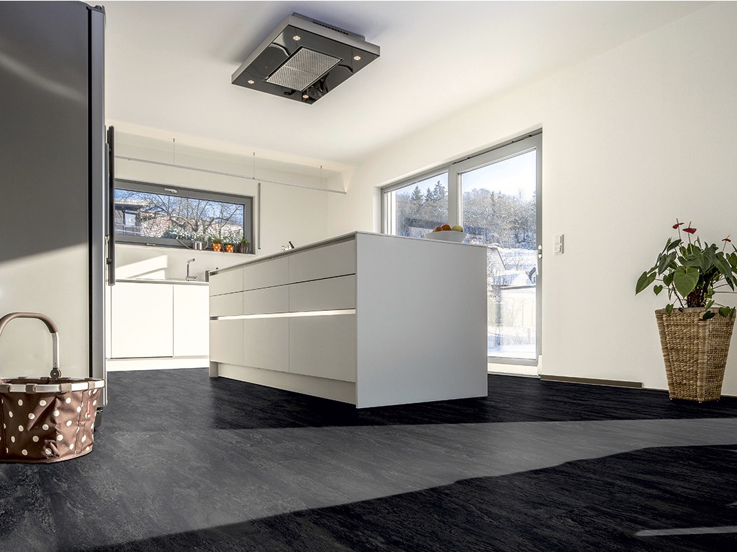 Linoleumboden in der Küche