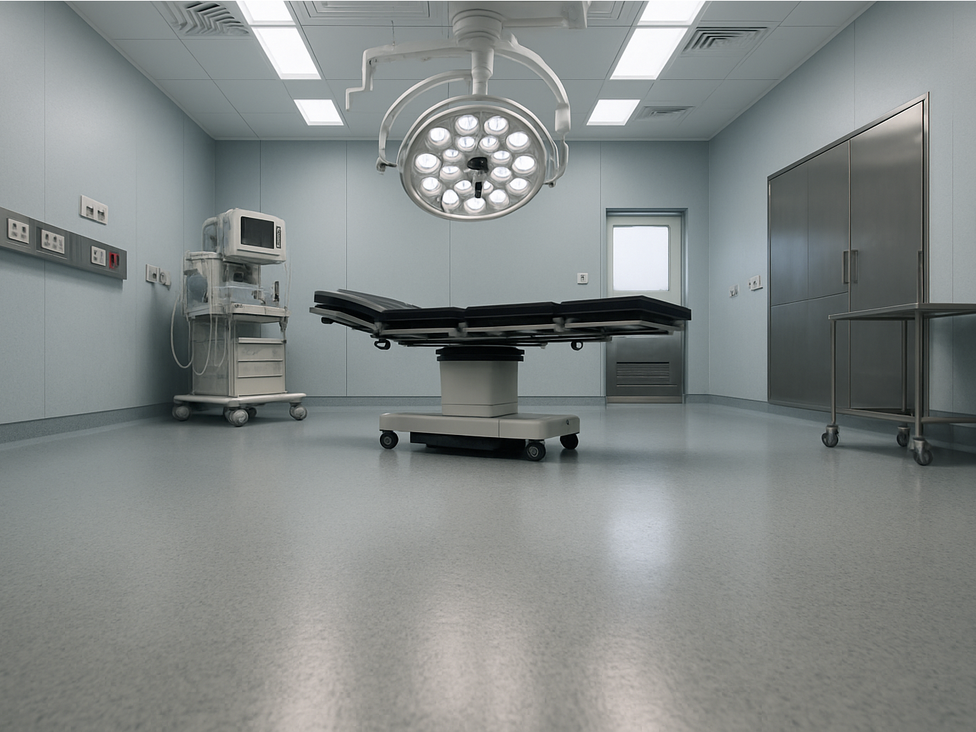 Hygienischer Bodenbelag für medizinische Einrichtungen