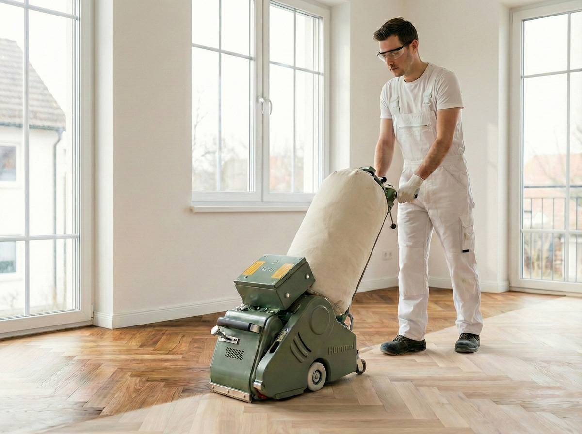 Parkettschleifen für nachhaltige Bodenerneuerung