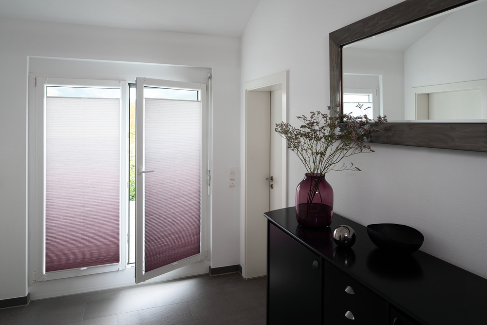 Wabenplissee zur Wärmedämmung