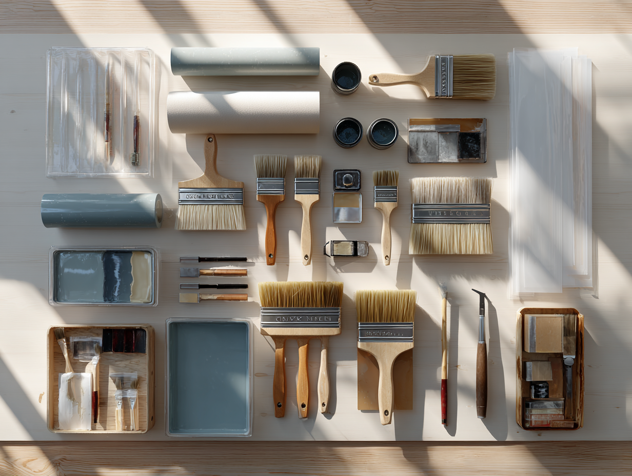 Mit Profiwerkzeugen macht das Anstreichen Spaß