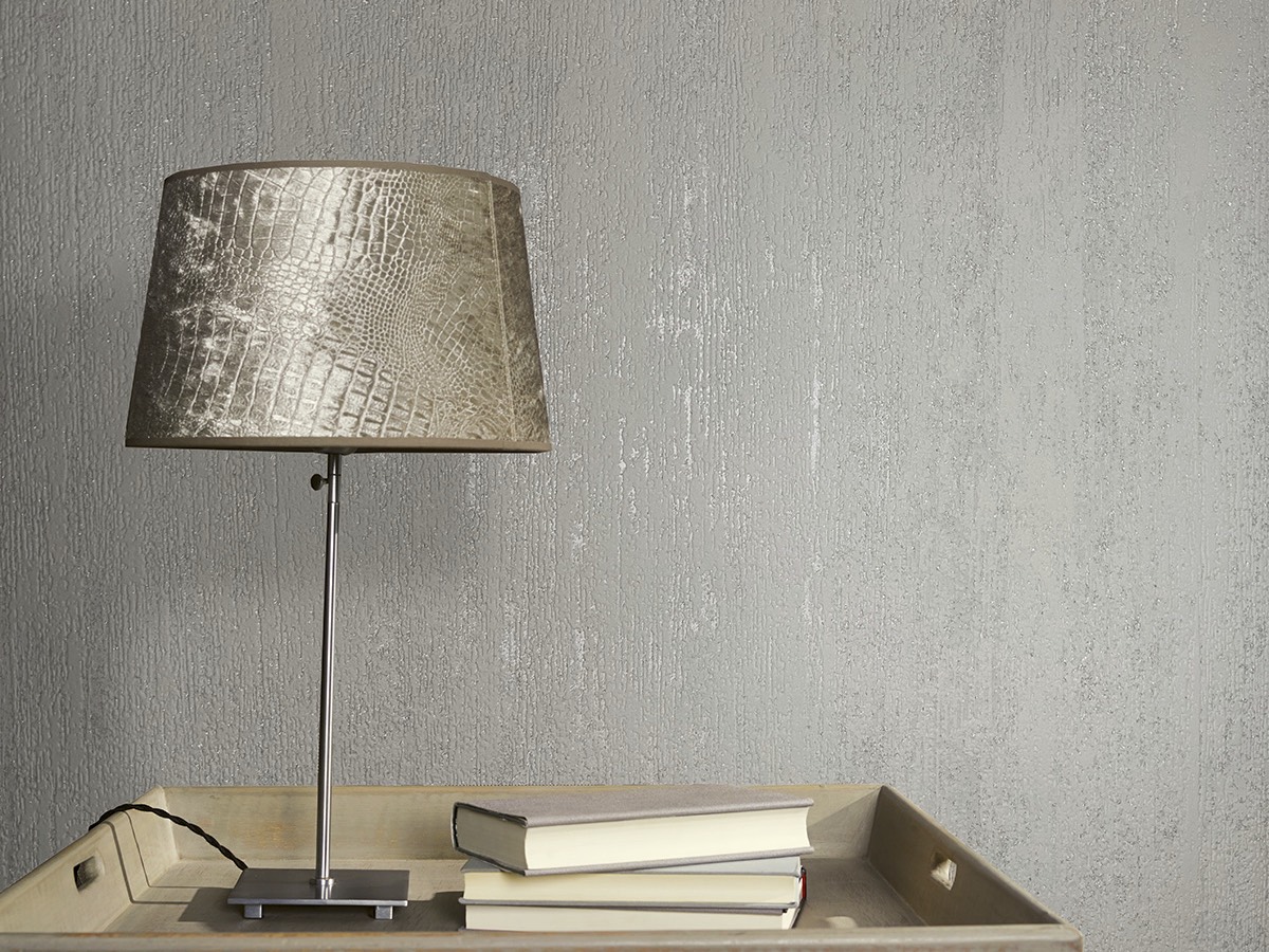 Strukturtapete in dezenter Optik